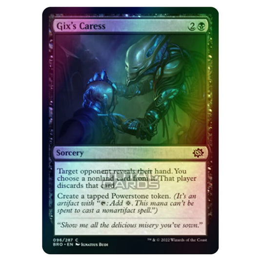 Magic The Gathering - The Brothers War - Gix's Caress - 096/287 (Foil)