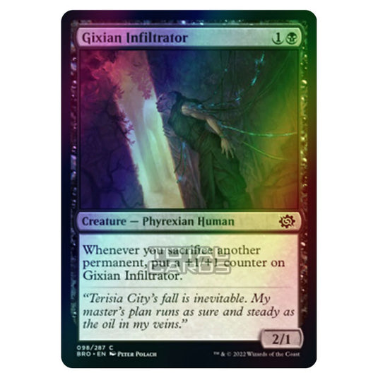 Magic The Gathering - The Brothers War - Gixian Infiltrator - 098/287 (Foil)