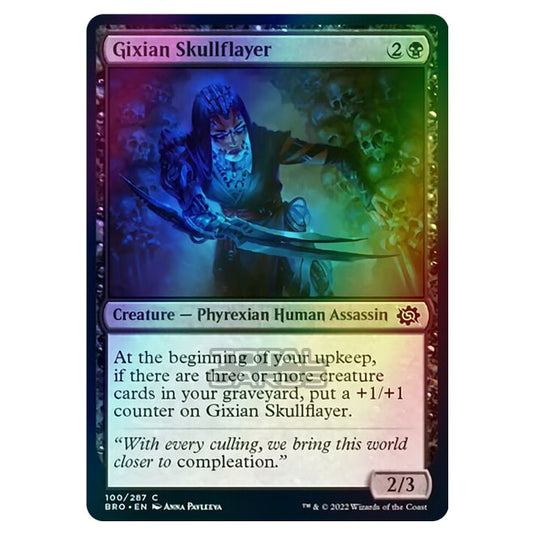 Magic The Gathering - The Brothers War - Gixian Skullflayer - 100/287 (Foil)