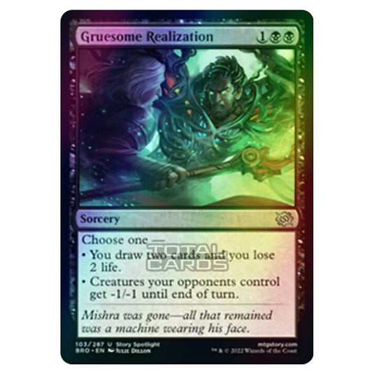 Magic The Gathering - The Brothers War - Gruesome Realization - 103/287 (Foil)