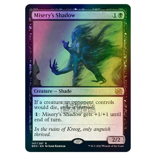 Magic The Gathering - The Brothers War - Misery's Shadow - 107/287 (Foil)