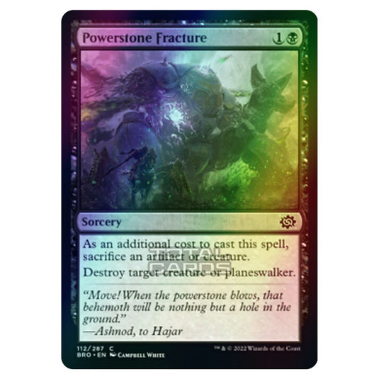 Magic The Gathering - The Brothers War - Powerstone Fracture - 112/287 (Foil)