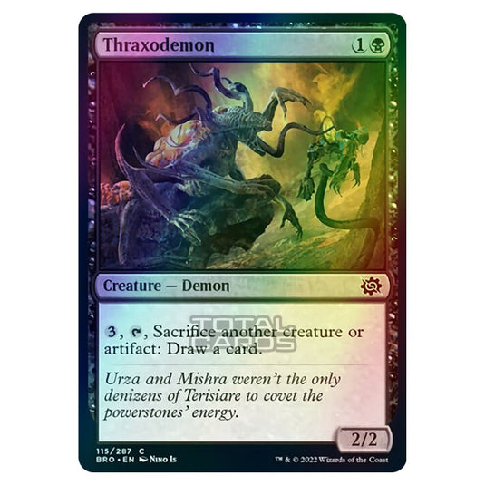 Magic The Gathering - The Brothers War - Thraxodemon - 115/287 (Foil)