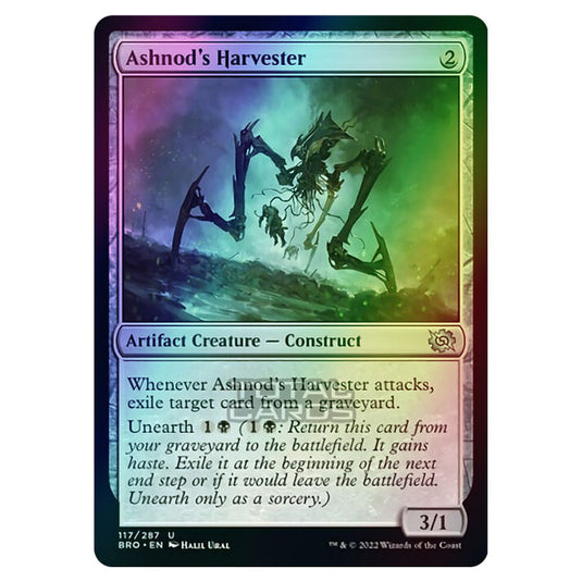 Magic The Gathering - The Brothers War - Ashnod's Harvester - 117/287 (Foil)