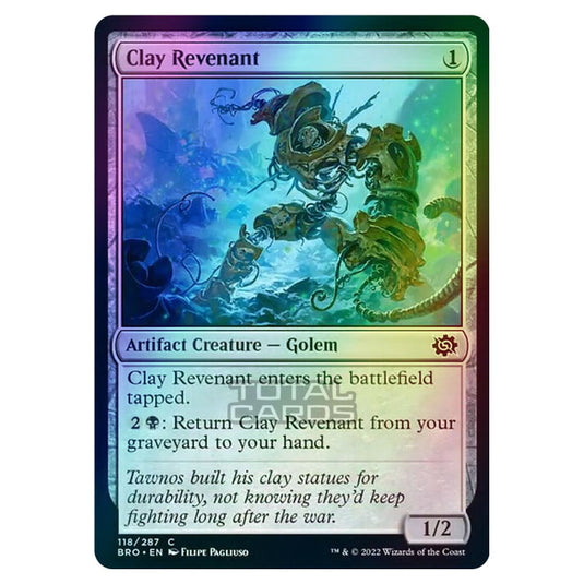 Magic The Gathering - The Brothers War - Clay Revenant - 118/287 (Foil)