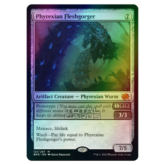 Magic The Gathering - The Brothers War - Phyrexian Fleshgorger - 121/287 (Foil)