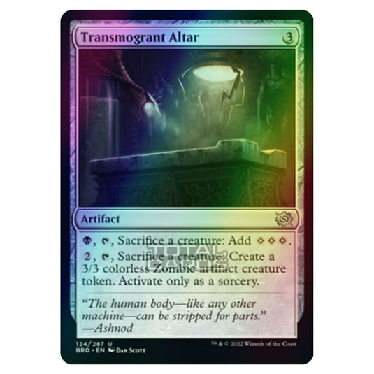 Magic The Gathering - The Brothers War - Transmogrant Altar - 124/287 (Foil)