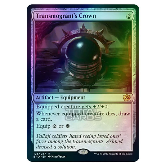 Magic The Gathering - The Brothers War - Transmogrant's Crown - 125/287 (Foil)