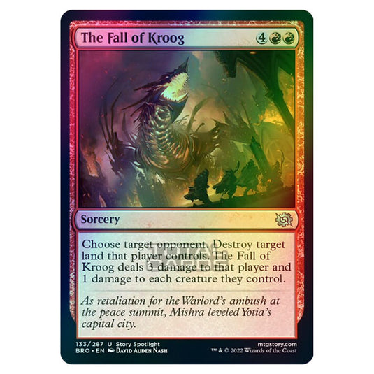 Magic The Gathering - The Brothers War - The Fall of Kroog - 133/287 (Foil)