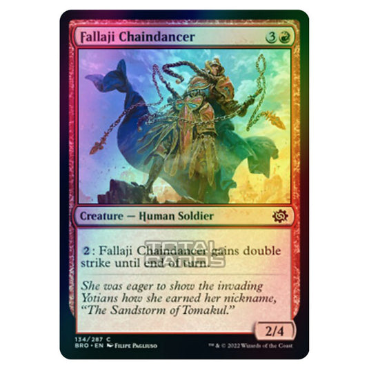 Magic The Gathering - The Brothers War - Fallaji Chaindancer - 134/287 (Foil)