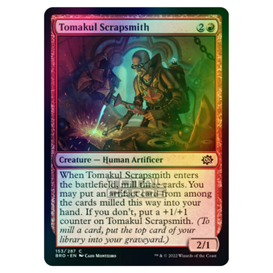 Magic The Gathering - The Brothers War - Tomakul Scrapsmith - 153/287 (Foil)