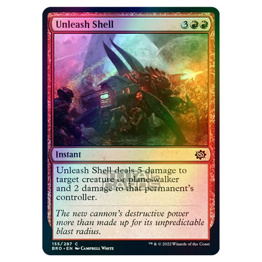 Magic The Gathering - The Brothers War - Unleash Shell - 155/287 (Foil)