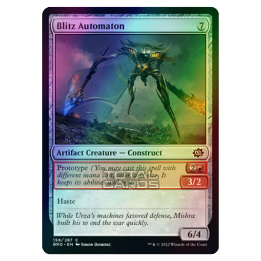 Magic The Gathering - The Brothers War - Blitz Automaton - 158/287 (Foil)