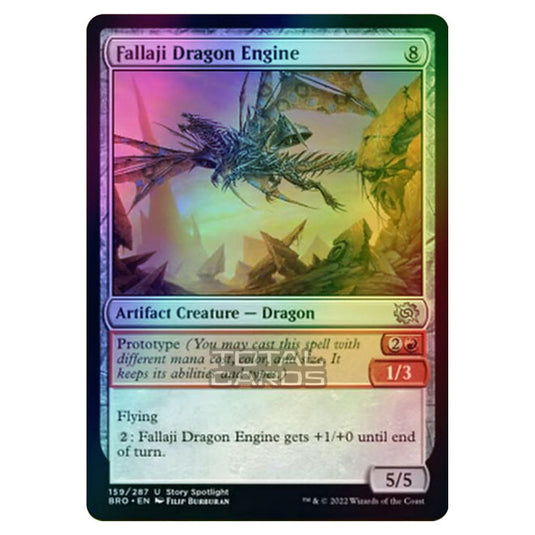 Magic The Gathering - The Brothers War - Fallaji Dragon Engine - 159/287 (Foil)