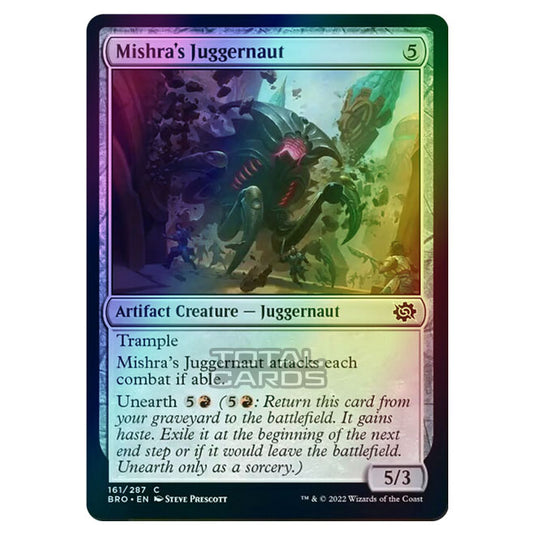 Magic The Gathering - The Brothers War - Mishra's Juggernaut - 161/287 (Foil)