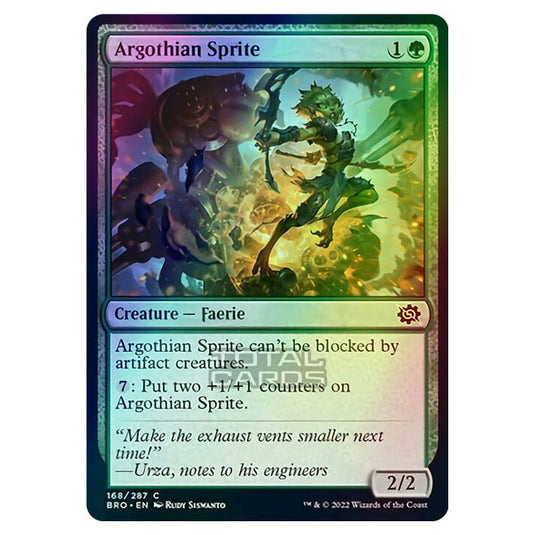 Magic The Gathering - The Brothers War - Argothian Sprite - 168/287 (Foil)