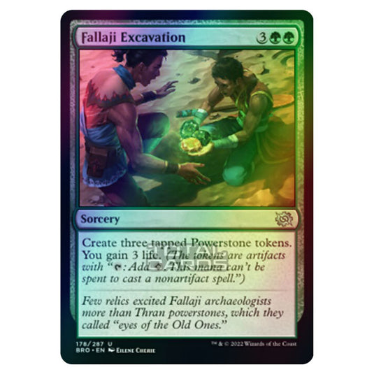 Magic The Gathering - The Brothers War - Fallaji Excavation - 178/287 (Foil)