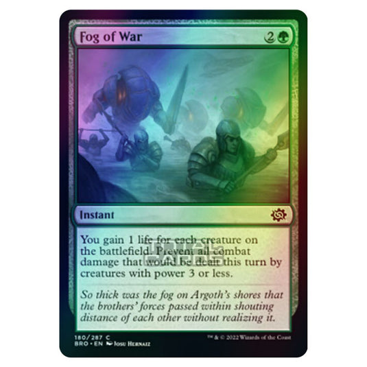 Magic The Gathering - The Brothers War - Fog of War - 180/287 (Foil)