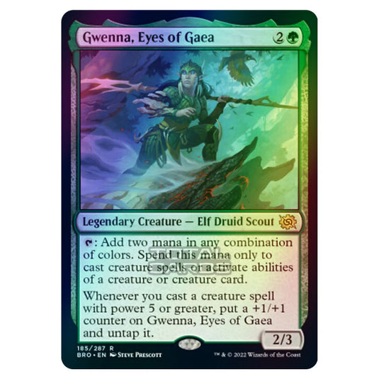 Magic The Gathering - The Brothers War - Gwenna, Eyes of Gaea - 185/287 (Foil)