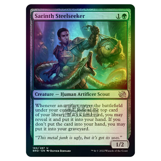 Magic The Gathering - The Brothers War - Sarinth Steelseeker - 189/287 (Foil)