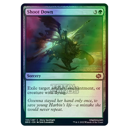 Magic The Gathering - The Brothers War - Shoot Down - 190/287 (Foil)