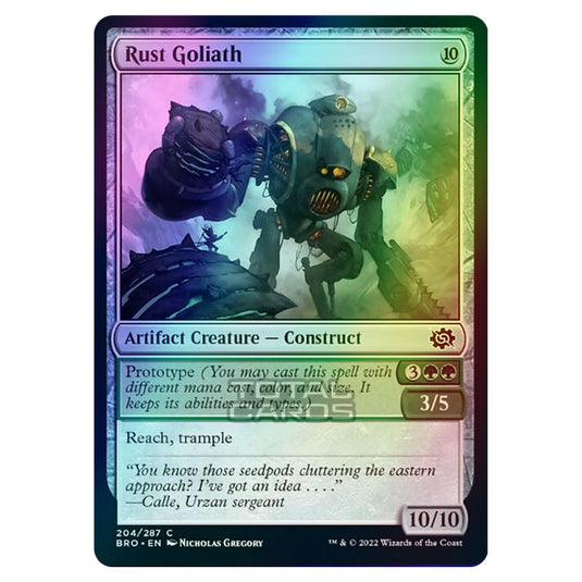 Magic The Gathering - The Brothers War - Rust Goliath - 204/287 (Foil)