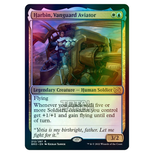 Magic The Gathering - The Brothers War - Harbin, Vanguard Aviator - 212/287 (Foil)