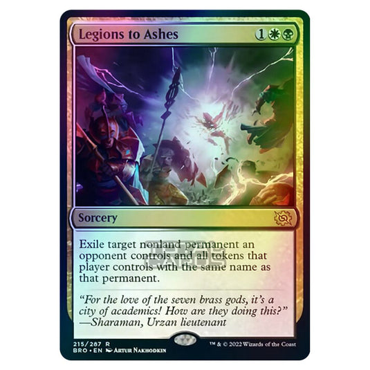 Magic The Gathering - The Brothers War - Legions to Ashes - 215/287 (Foil)