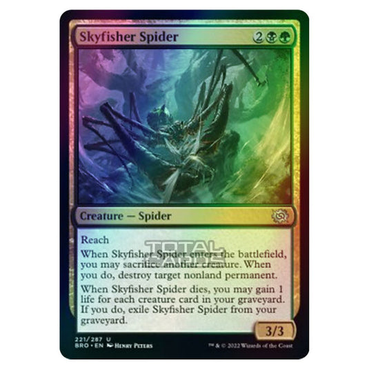 Magic The Gathering - The Brothers War - Skyfisher Spider - 221/287 (Foil)