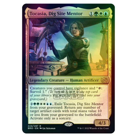 Magic The Gathering - The Brothers War - Tocasia, Dig Site Mentor - 224/287 (Foil)