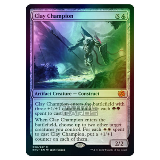 Magic The Gathering - The Brothers War - Clay Champion - 230/287 (Foil)