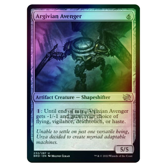 Magic The Gathering - The Brothers War - Argivian Avenger - 232/287 (Foil)