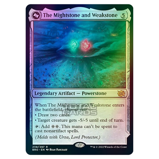 Magic The Gathering - The Brothers War - The Mightstone and Weakstone - 238a/287 (Foil)