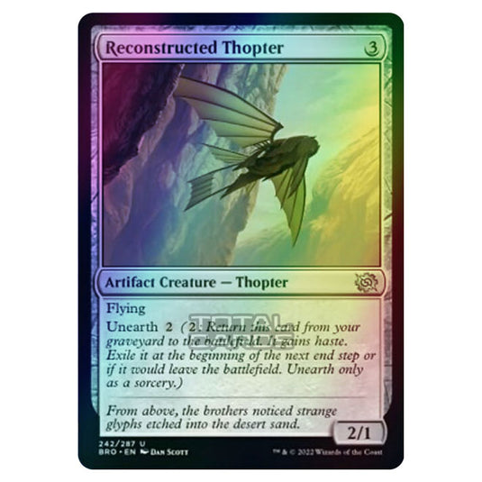 Magic The Gathering - The Brothers War - Reconstructed Thopter - 242/287 (Foil)