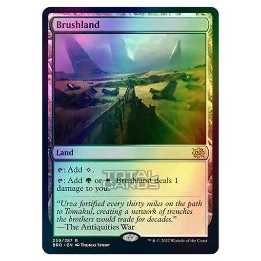 Magic The Gathering - The Brothers War - Brushland - 259/287 (Foil)