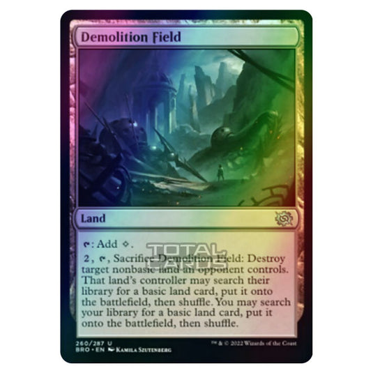 Magic The Gathering - The Brothers War - Demolition Field - 260/287 (Foil)