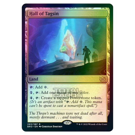 Magic The Gathering - The Brothers War - Hall of Tagsin - 263/287 (Foil)