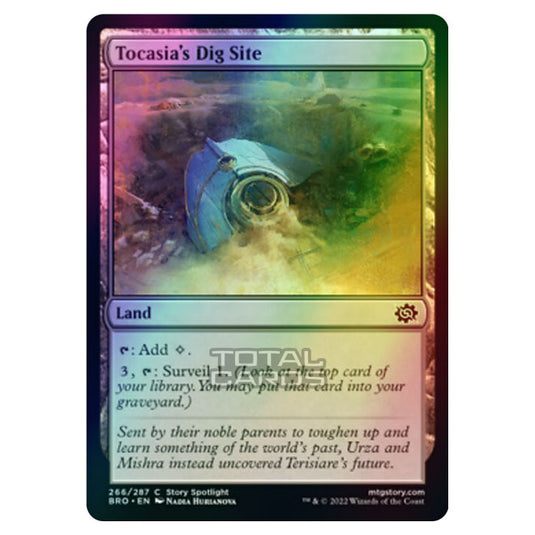 Magic The Gathering - The Brothers War - Tocasia's Dig Site - 266/287 (Foil)