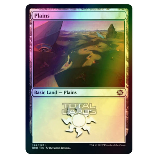 Magic The Gathering - The Brothers War - Plains - 268/287 (Foil)