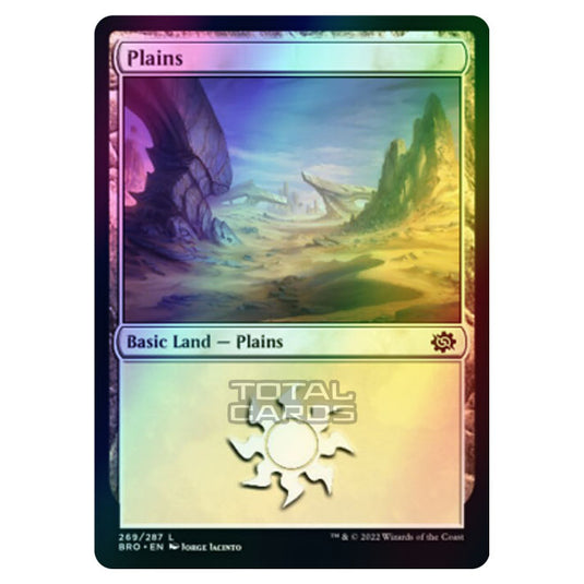 Magic The Gathering - The Brothers War - Plains - 269/287 (Foil)