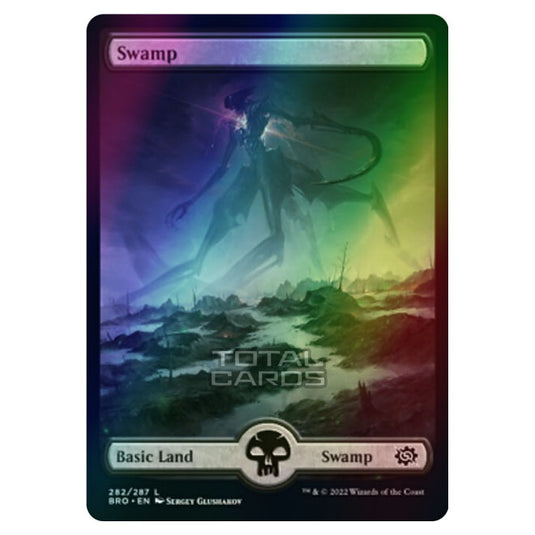 Magic The Gathering - The Brothers War - Swamp - 282/287 (Foil)