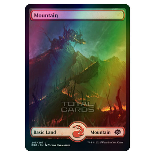 Magic The Gathering - The Brothers War - Mountain - 285/287 (Foil)