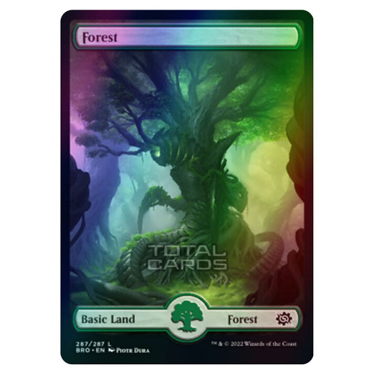 Magic The Gathering - The Brothers War - Forest - 287/287 (Foil)