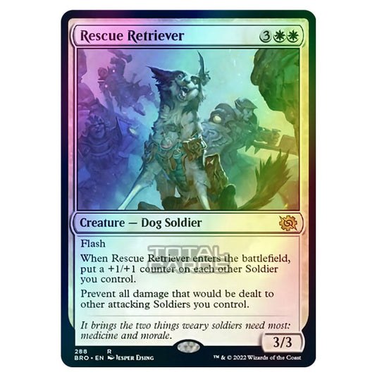 Magic The Gathering - The Brothers War - Rescue Retriever - 288/287 (Foil)