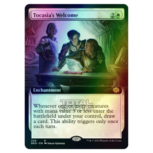 Magic The Gathering - The Brothers War - Tocasia's Welcome (Extended Art Card) - 308/287 (Foil)