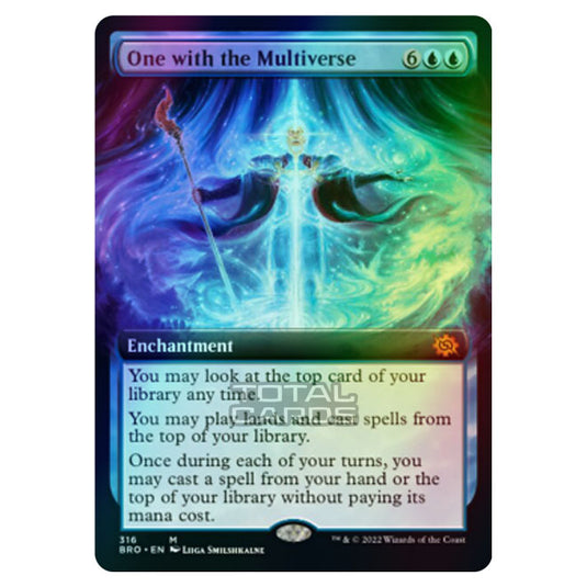 Magic The Gathering - The Brothers War - One with the Multiverse (Extended Art Card) - 316/287 (Foil)