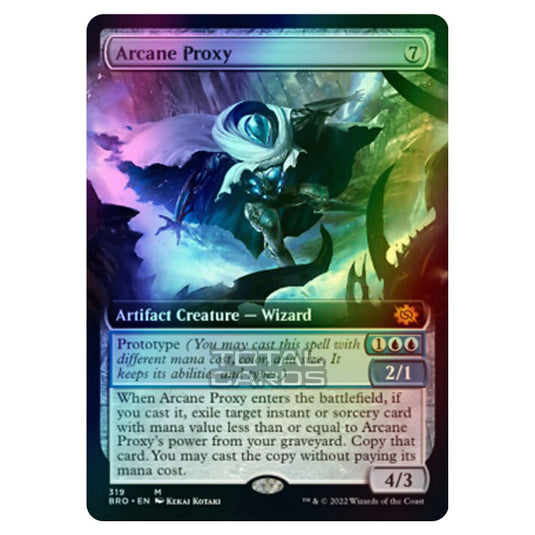 Magic The Gathering - The Brothers War - Arcane Proxy (Extended Art Card) - 319/287 (Foil)