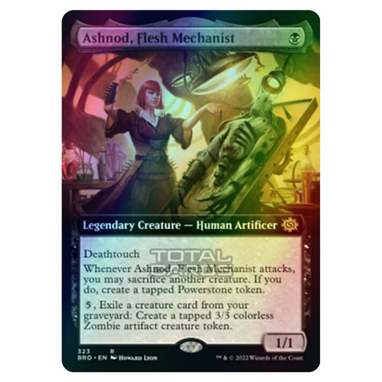 Magic The Gathering - The Brothers War - Ashnod, Flesh Mechanist (Extended Art Card) - 323/287 (Foil)