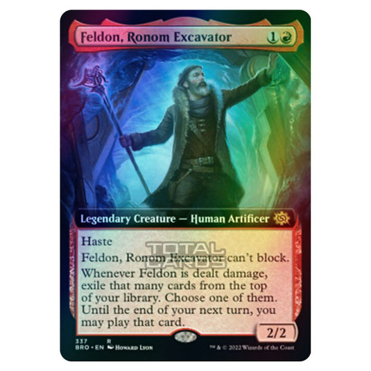 Magic The Gathering - The Brothers War - Feldon, Ronom Excavator (Extended Art Card) - 337/287 (Foil)
