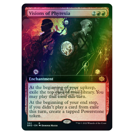 Magic The Gathering - The Brothers War - Visions of Phyrexia (Extended Art Card) - 342/287 (Foil)